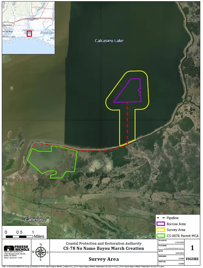 No Name Bayou Water Bottom Assessment