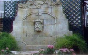 The grand Bacchus fountain