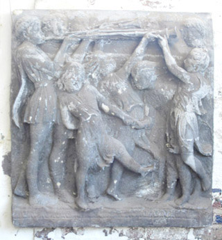 Cast Stone - Panel of the Cantoria (singers' gallery) - Image 2