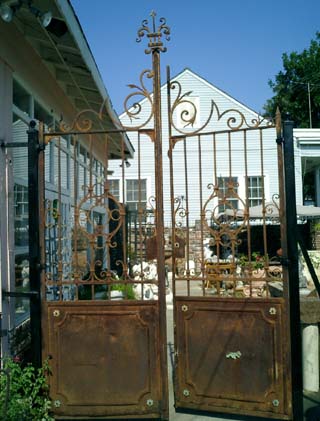 19th century grand estate gate