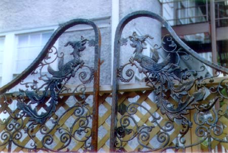 French cast iron entrance gate - Image 2