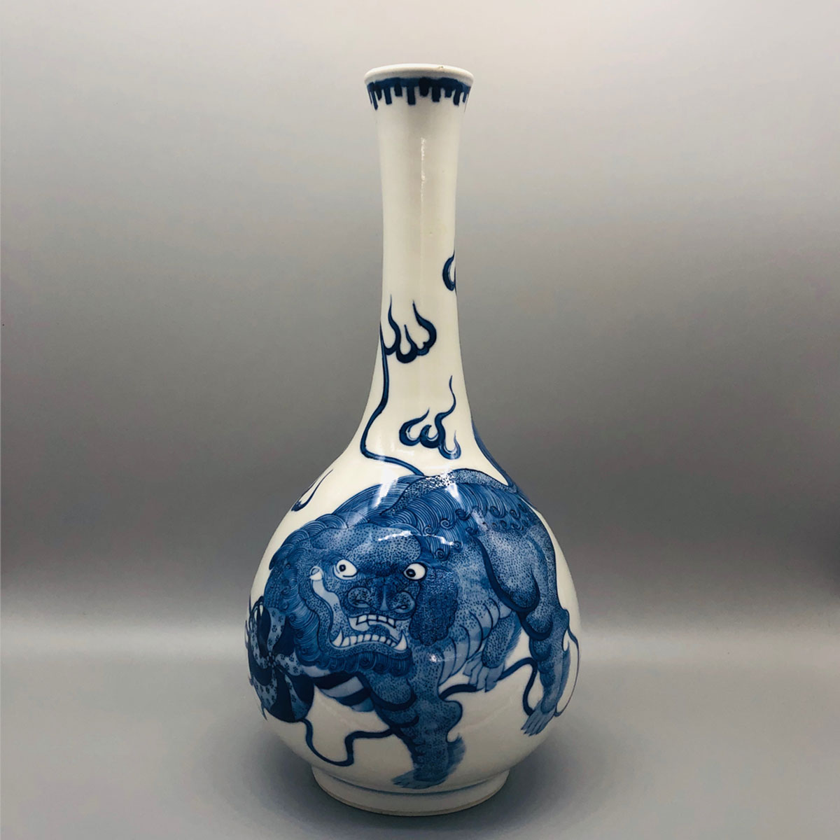 Antique Blue and White Vase