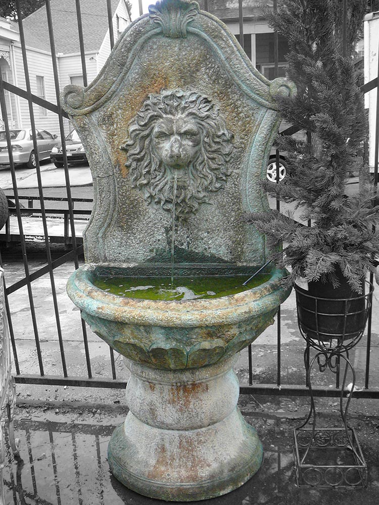 Avignon Lion Fountain - Image 2