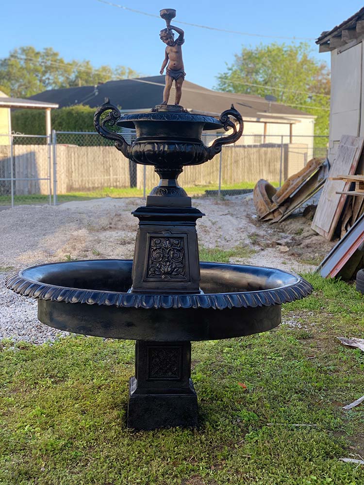 Tiered Putto Fountain