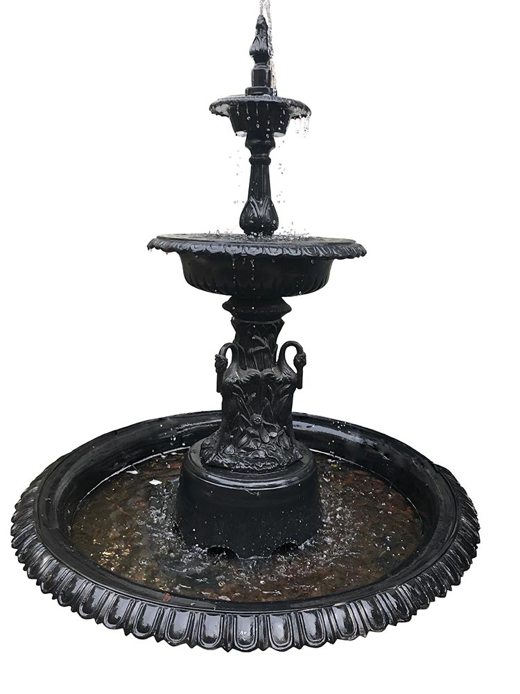 Two Tier Egret Fountain