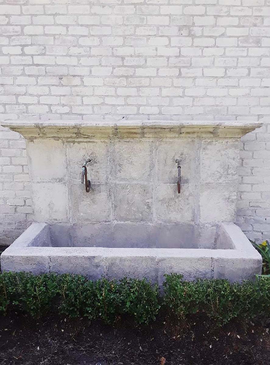 Rustic Wall Fountain